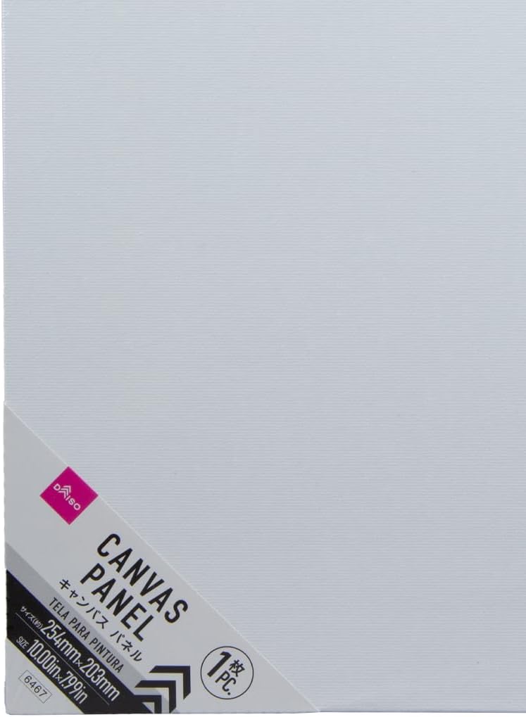 Daiso لوحة قماش دايسو - قطعة واحدة بيضاء - Image 3